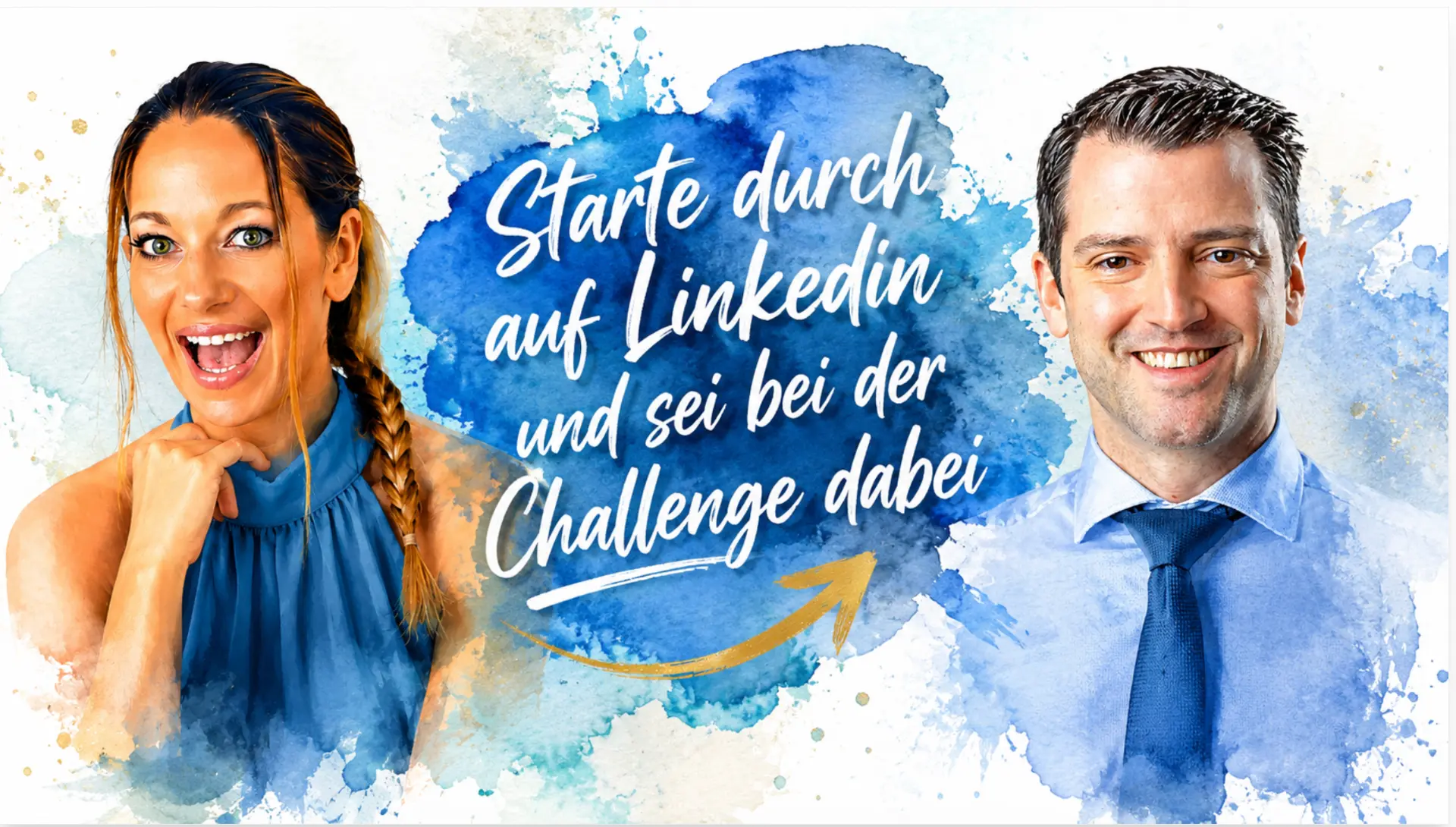Vorschau: LinkedIn Challenge mit Janet und Roger